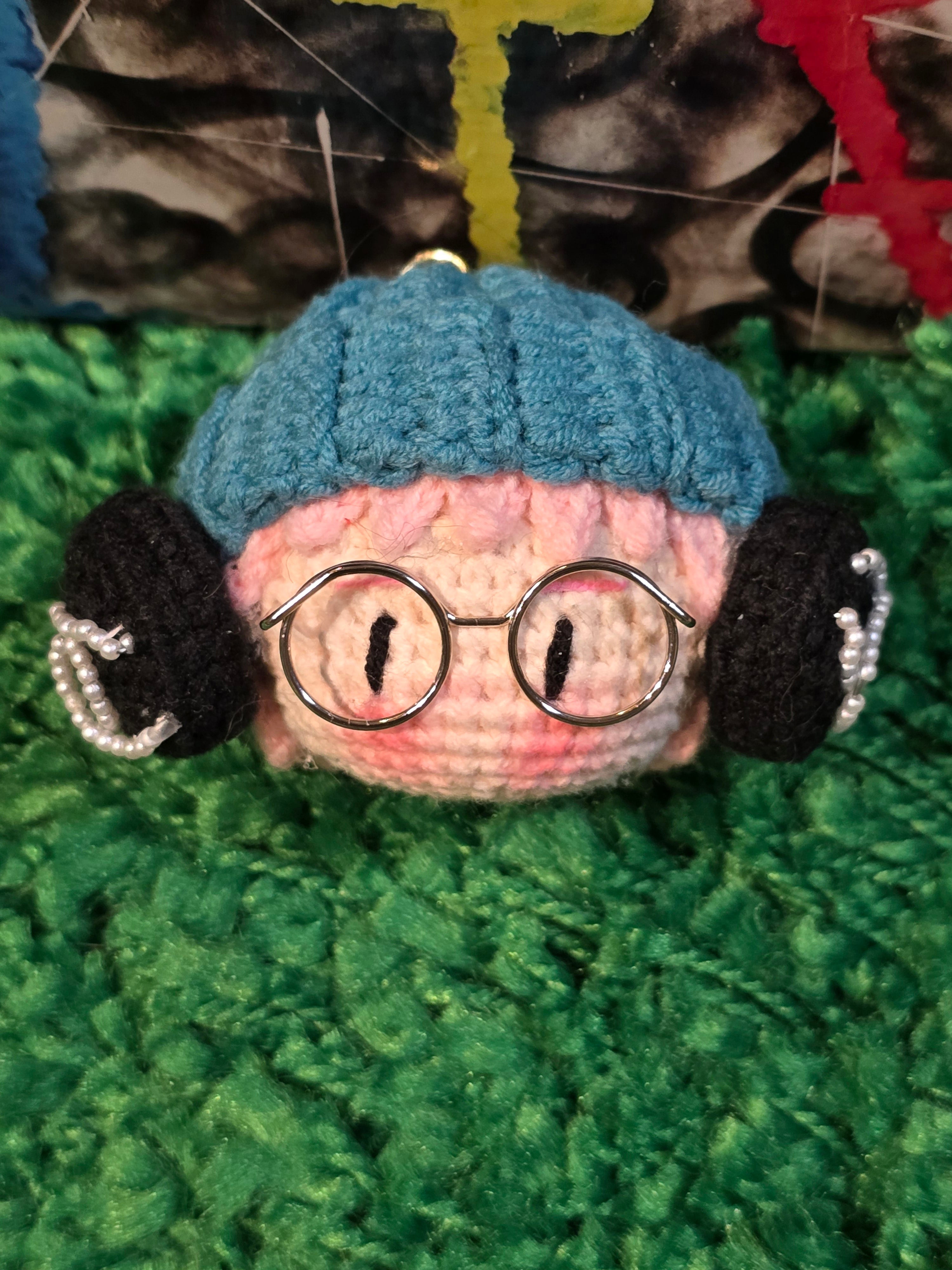 G-Dragon BigBang Big Earmuffs K-pop Merchandise Handmade Crochet Doll