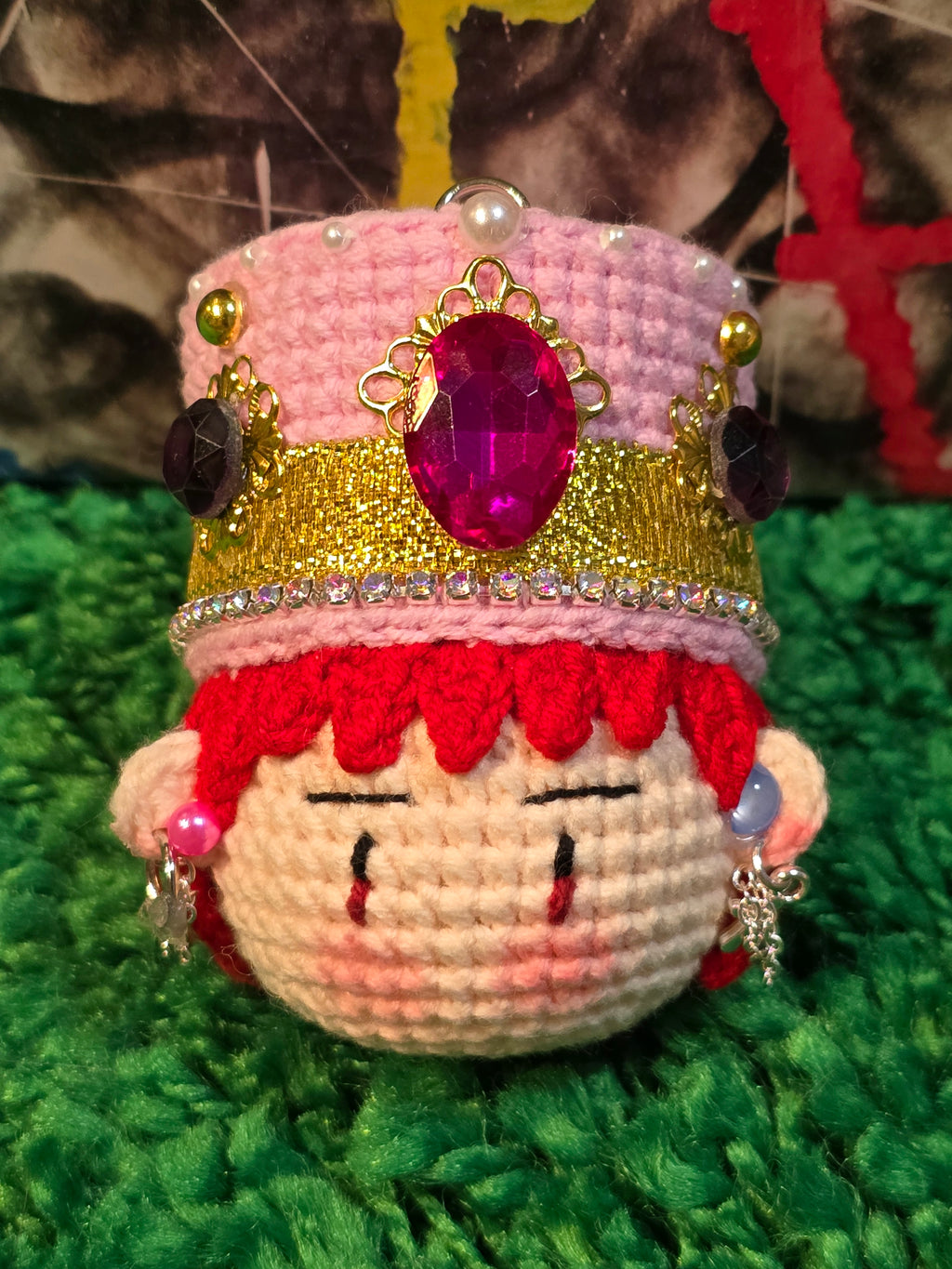 G-Dragon BigBang MAMA Inspired K-pop Merchandise Handmade Crochet Doll