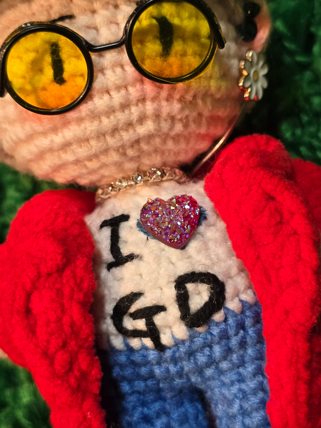 G-Dragon BigBang Stage Outfit K-pop Merchandise Handmade Full Body Crochet
