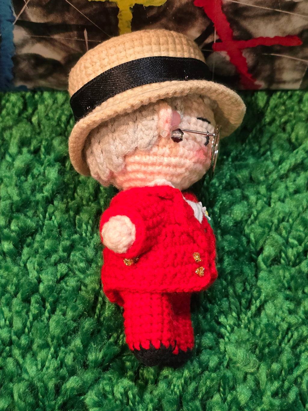 G-Dragon BigBang Concert Inspired K-pop Merchandise Handmade Full Body Crochet