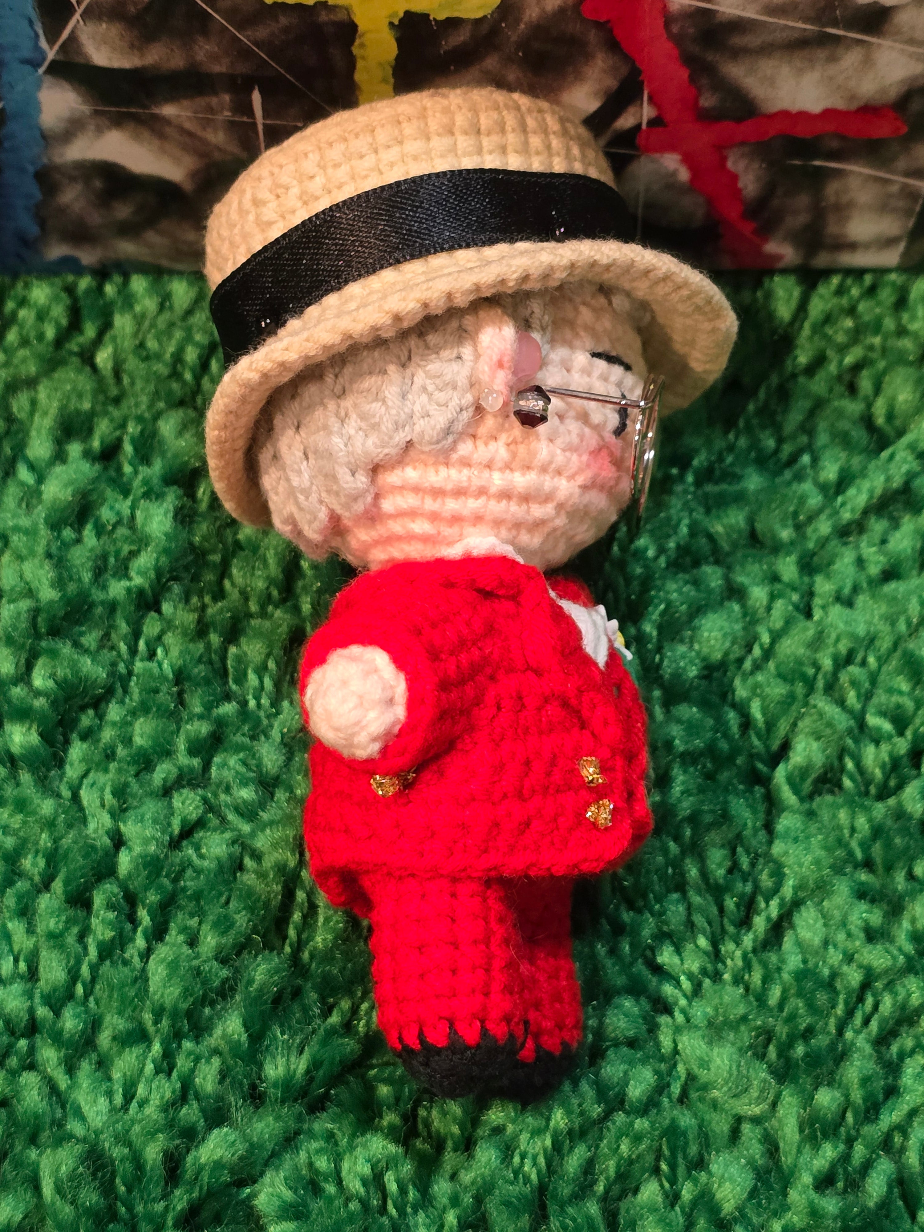 G-Dragon BigBang Concert Inspired K-pop Merchandise Handmade Full Body Crochet
