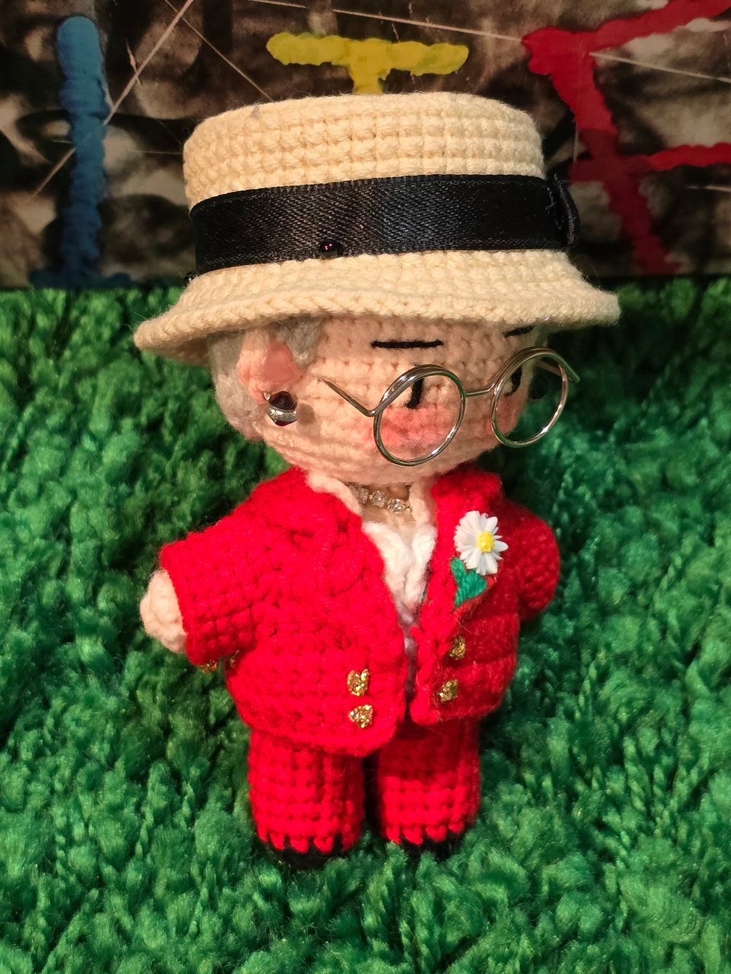 G-Dragon BigBang Concert Inspired K-pop Merchandise Handmade Full Body Crochet