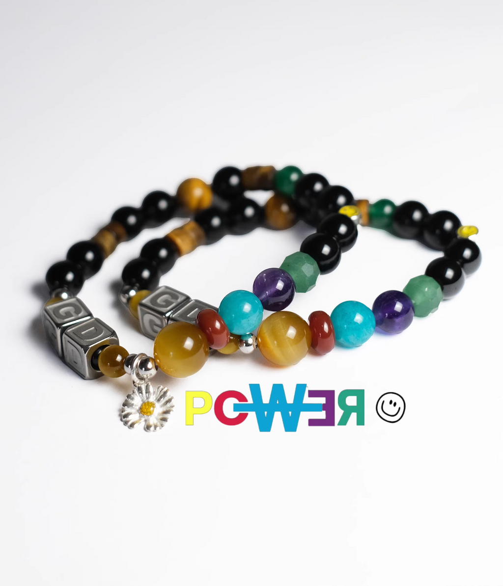 Handmade Rainbow Life Stone Bracelet - POWER Inspired Jewelry