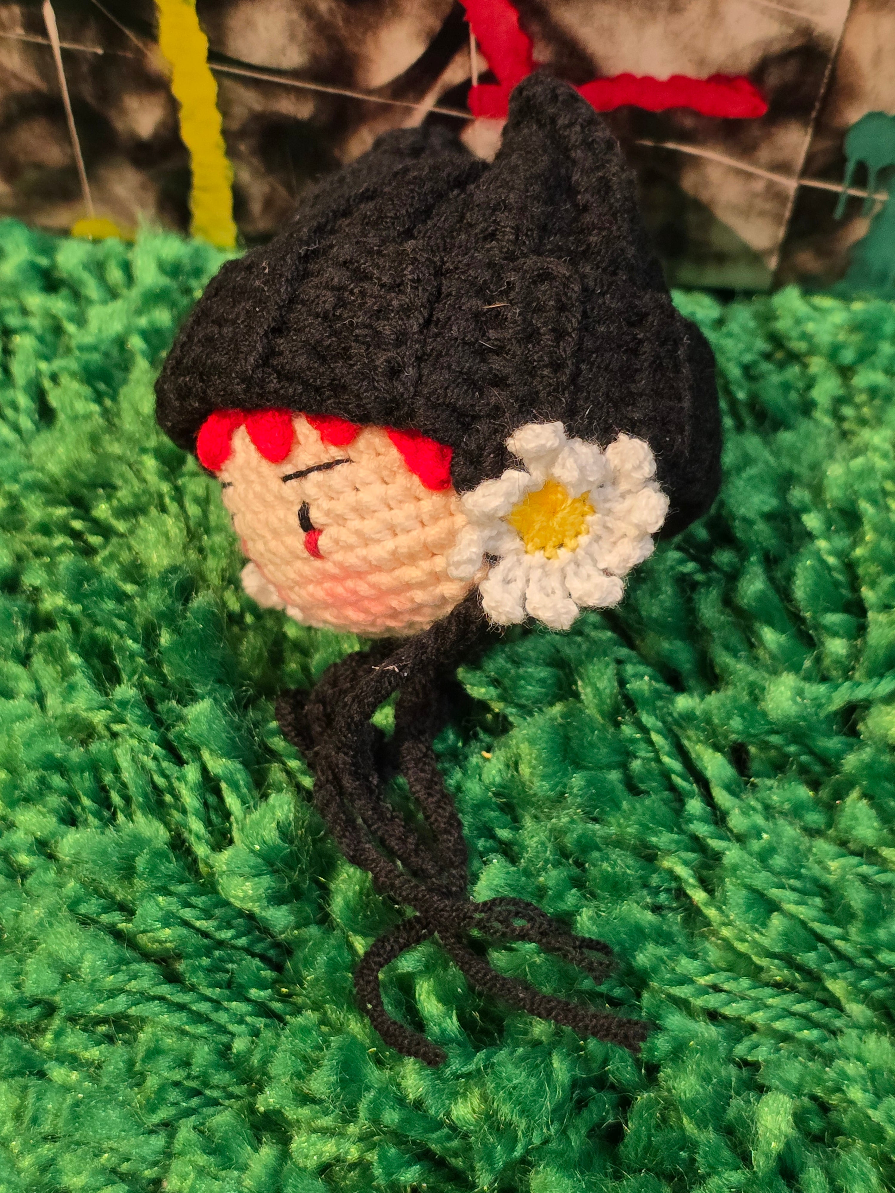 G-Dragon BigBang Black Beanie K-pop Merchandise Handmade Crochet Doll