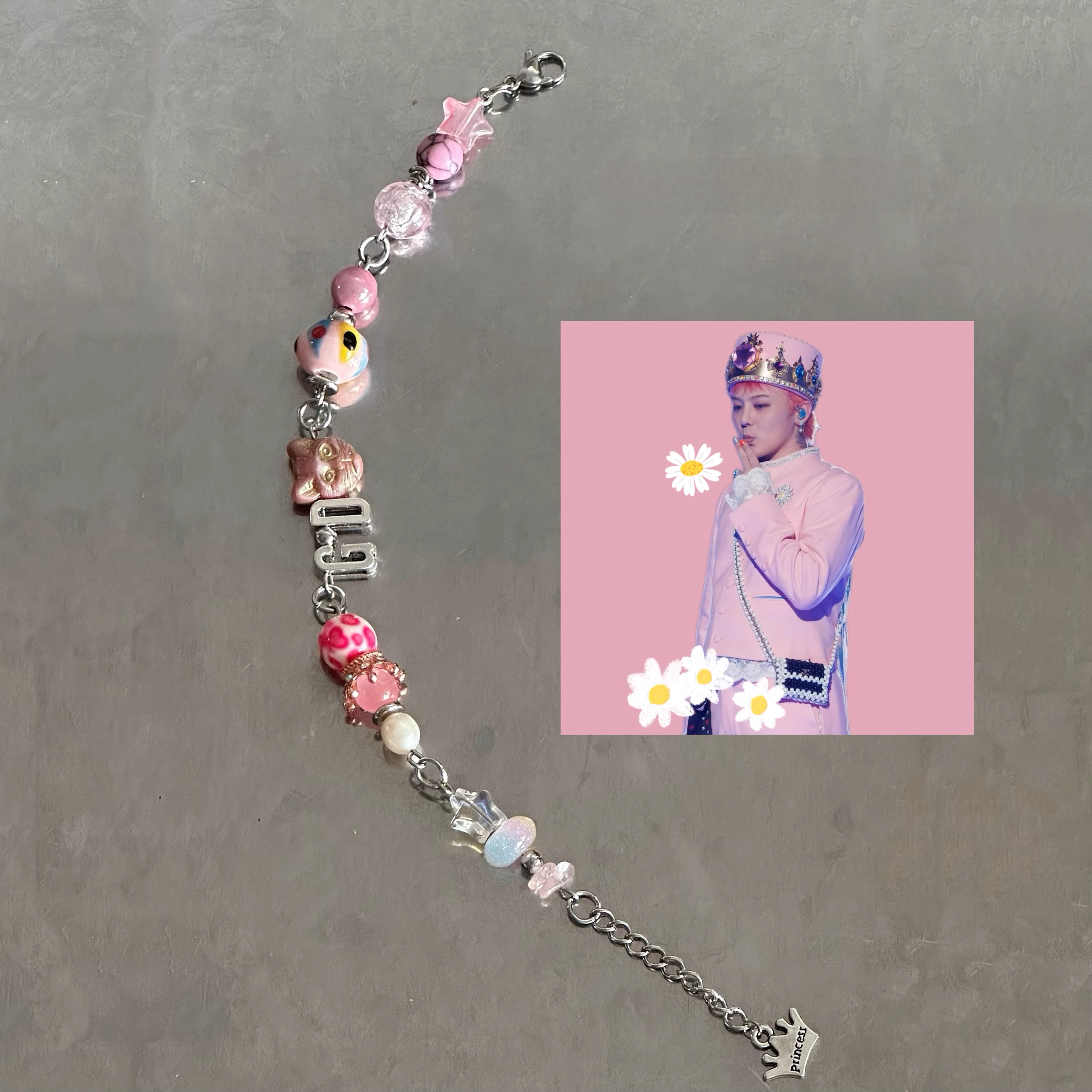 MAMA DIY Titanium Steel Bracelet - G-Dragon Inspired Tough Style