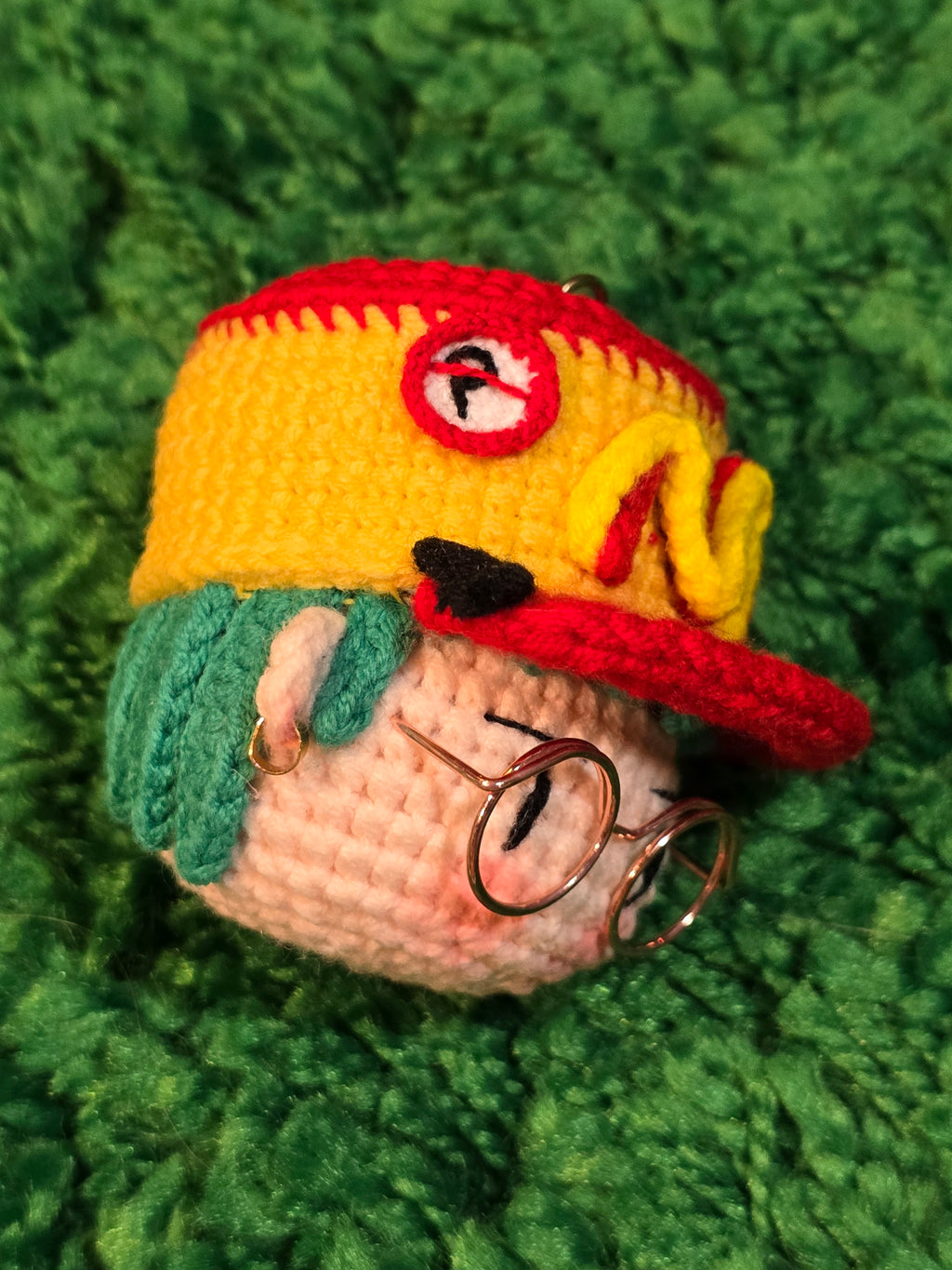 G-Dragon BigBang "Too Bad" M K-pop Merchandise Handmade Crochet Doll
