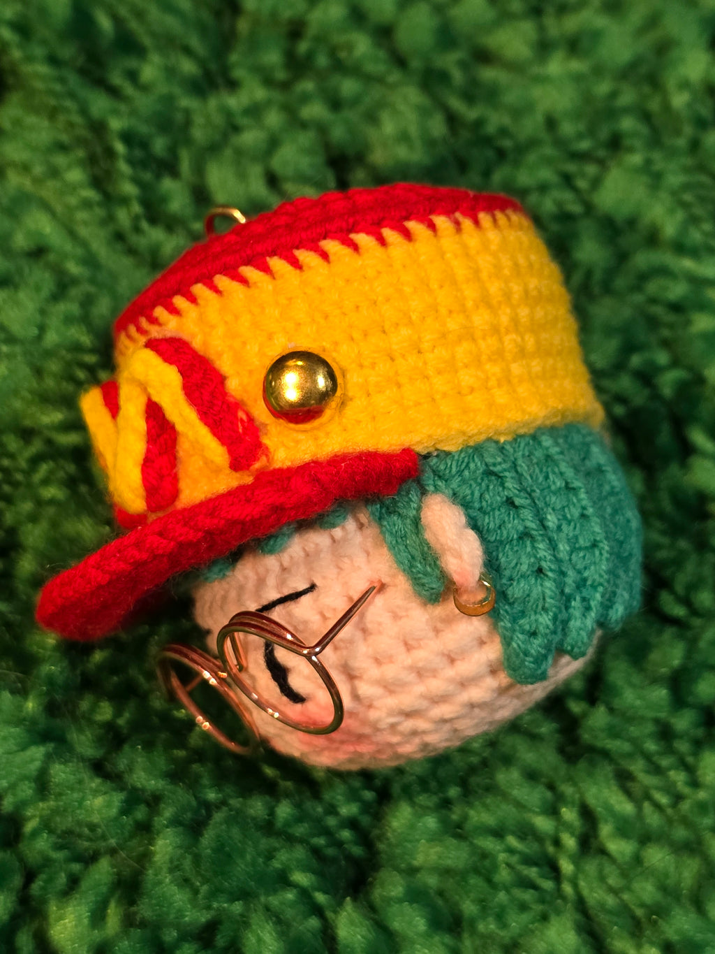 G-Dragon BigBang "Too Bad" M K-pop Merchandise Handmade Crochet Doll