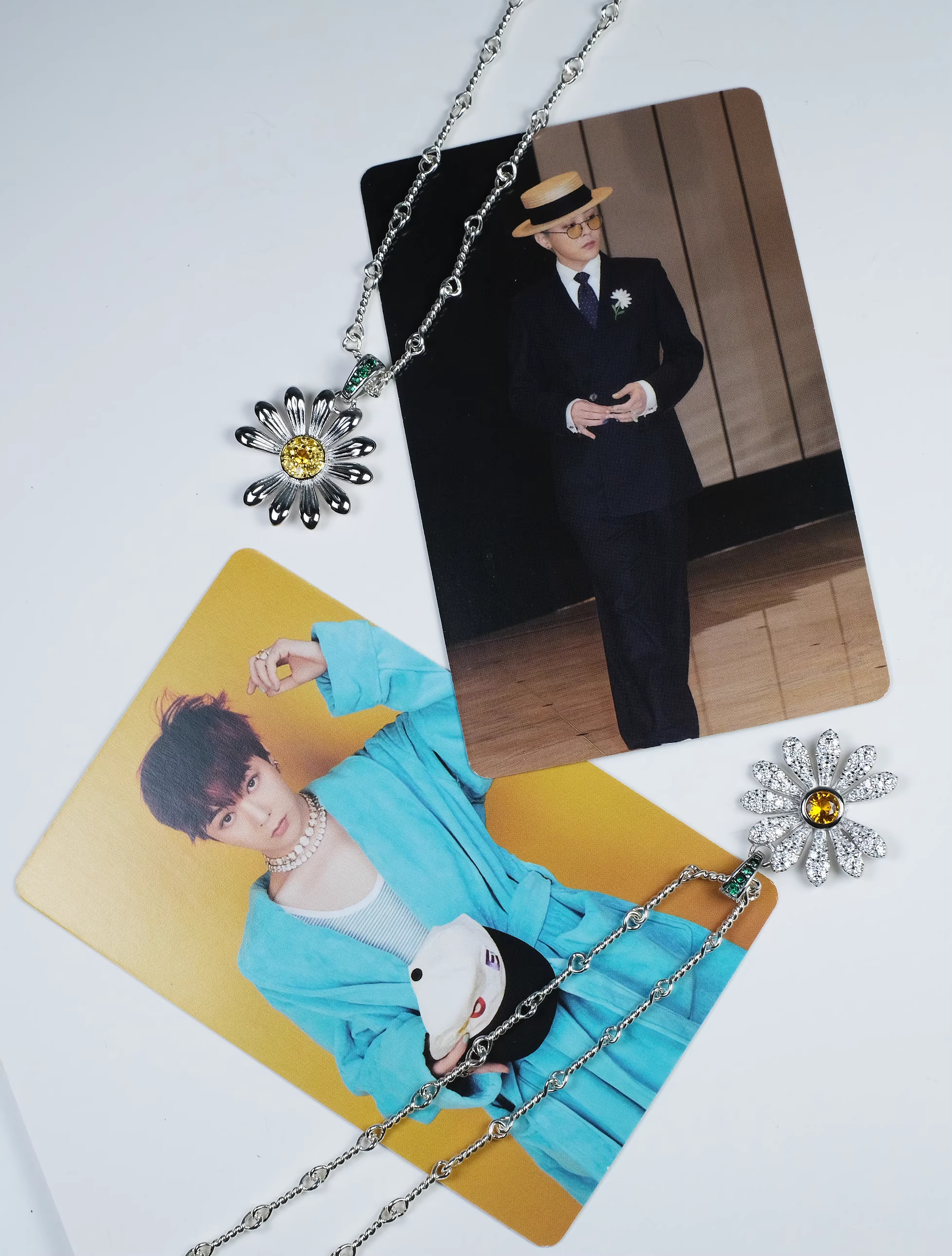 Small Daisy Necklace S925 Silver Version