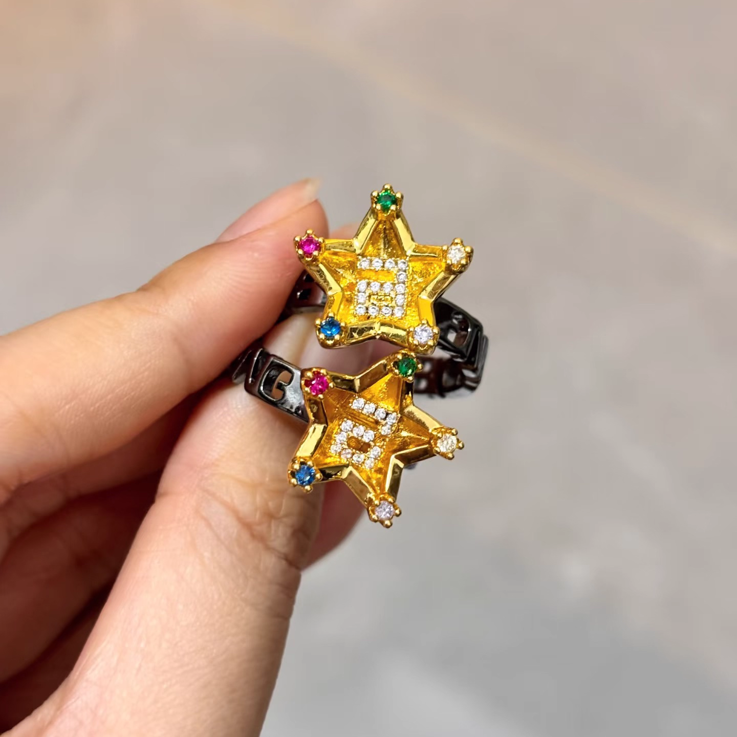 20th Anniversary Bang Bong Crown Ring - BigBang Inspired Jewelry