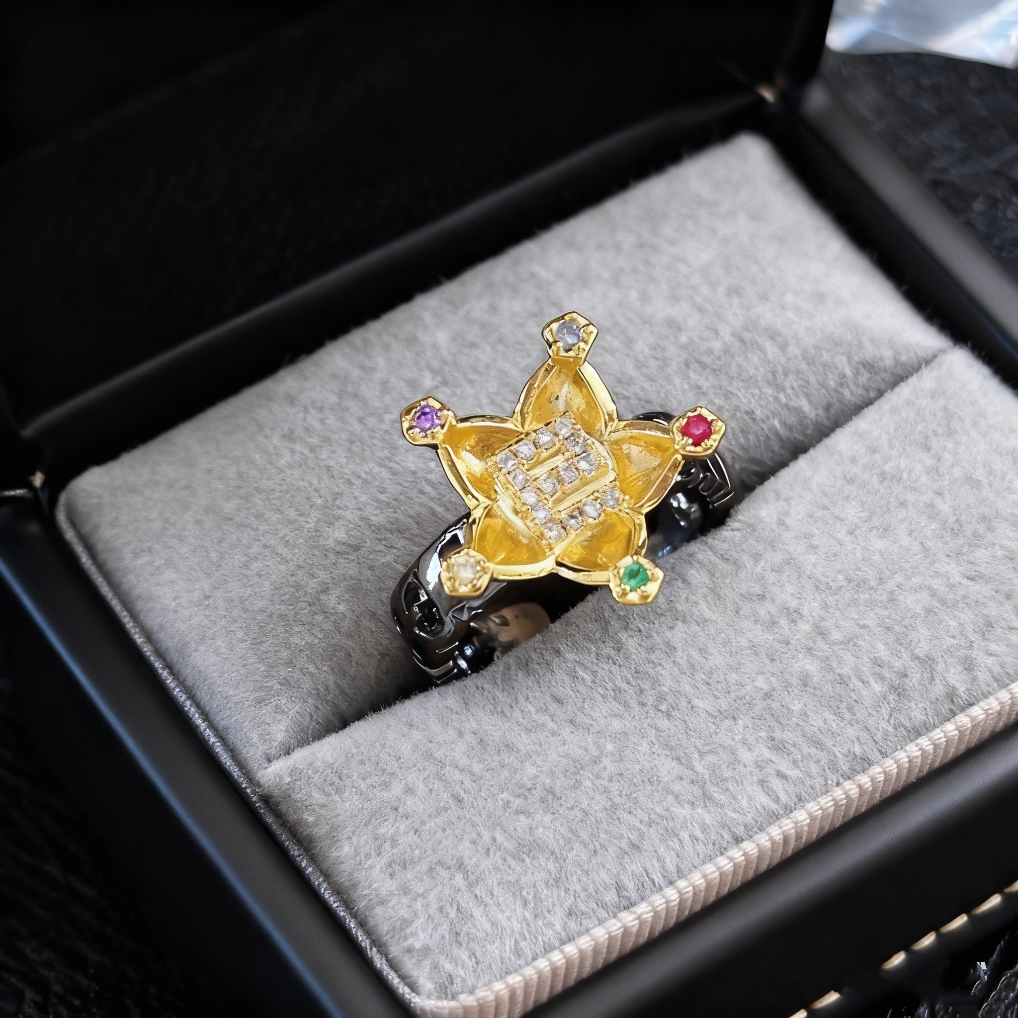 20th Anniversary Bang Bong Crown Ring - BigBang Inspired Jewelry