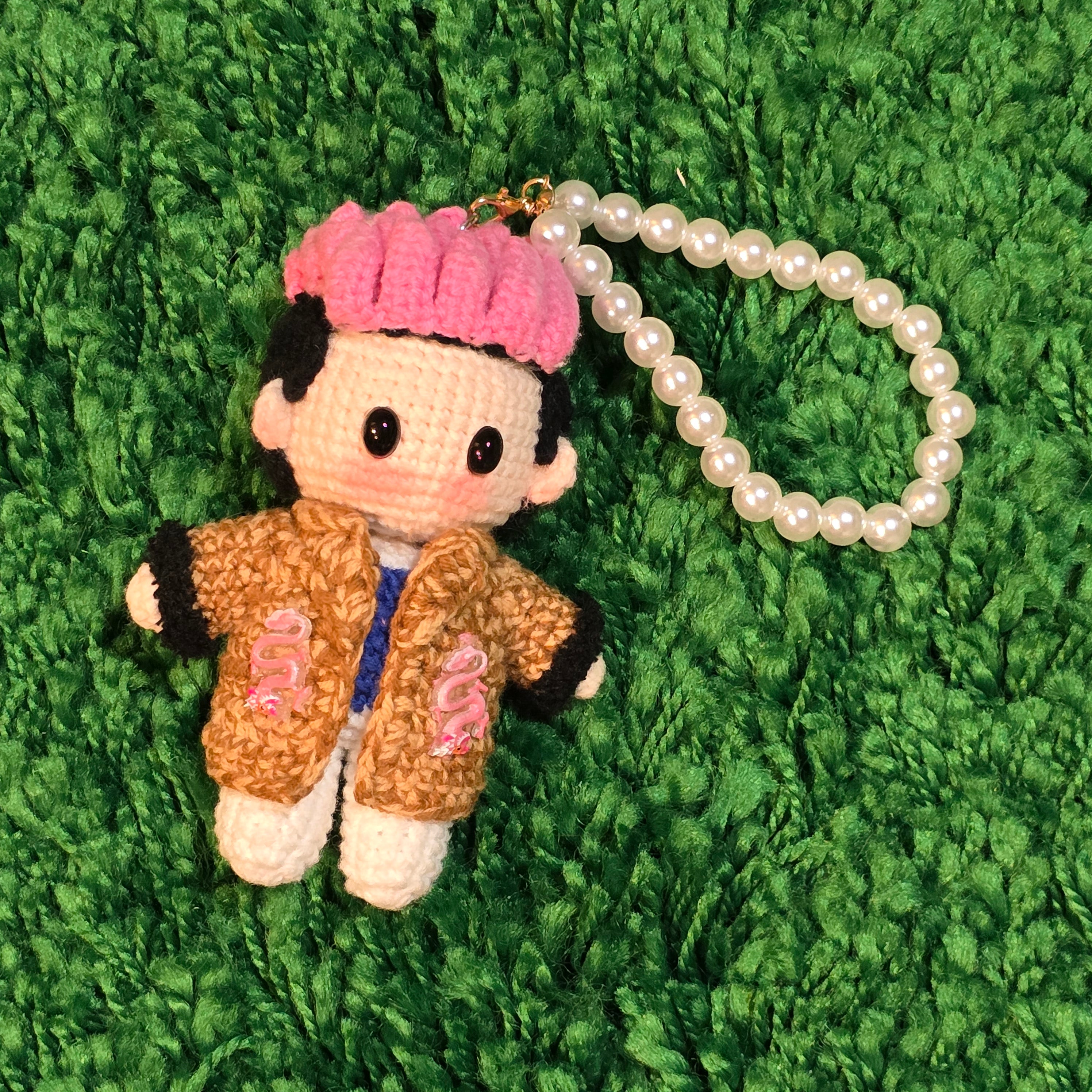 T.O.P BigBang "FXXK IT" MV Style K-pop Merchandise Handmade Full Body Crochet Doll