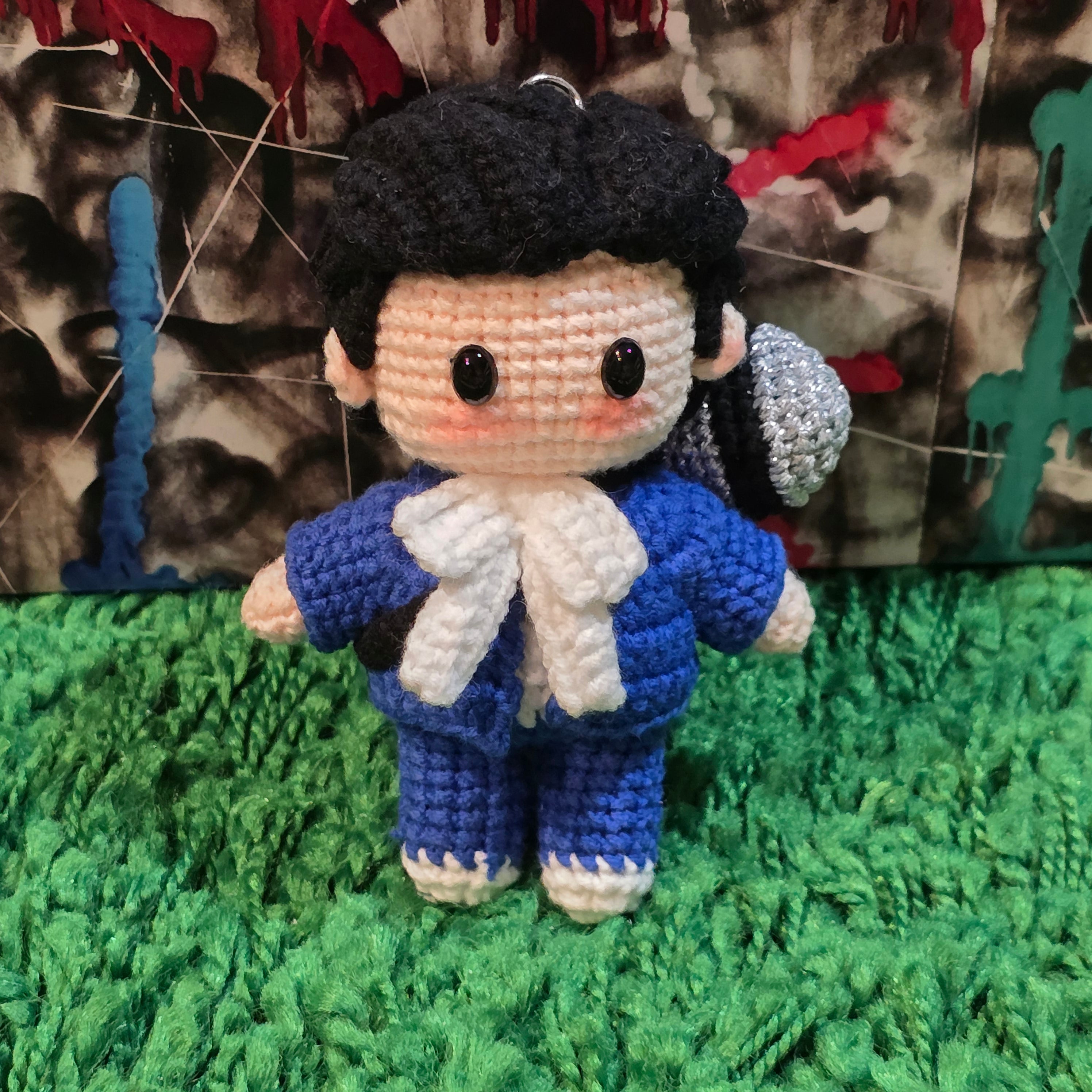 T.O.P BigBang 2013 MAMA Awards K-pop Merchandise Handmade Full Body Crochet Doll