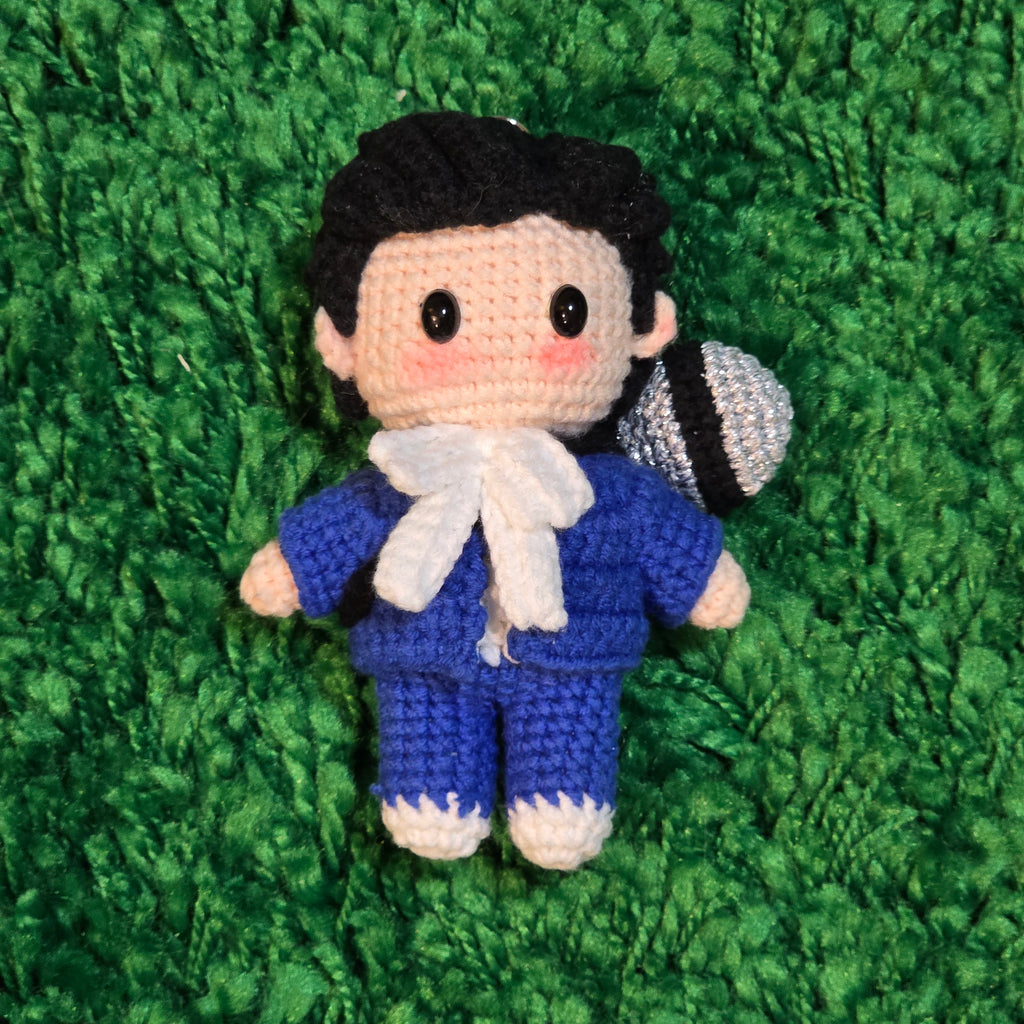 T.O.P BigBang 2013 MAMA Awards K-pop Merchandise Handmade Full Body Crochet Doll