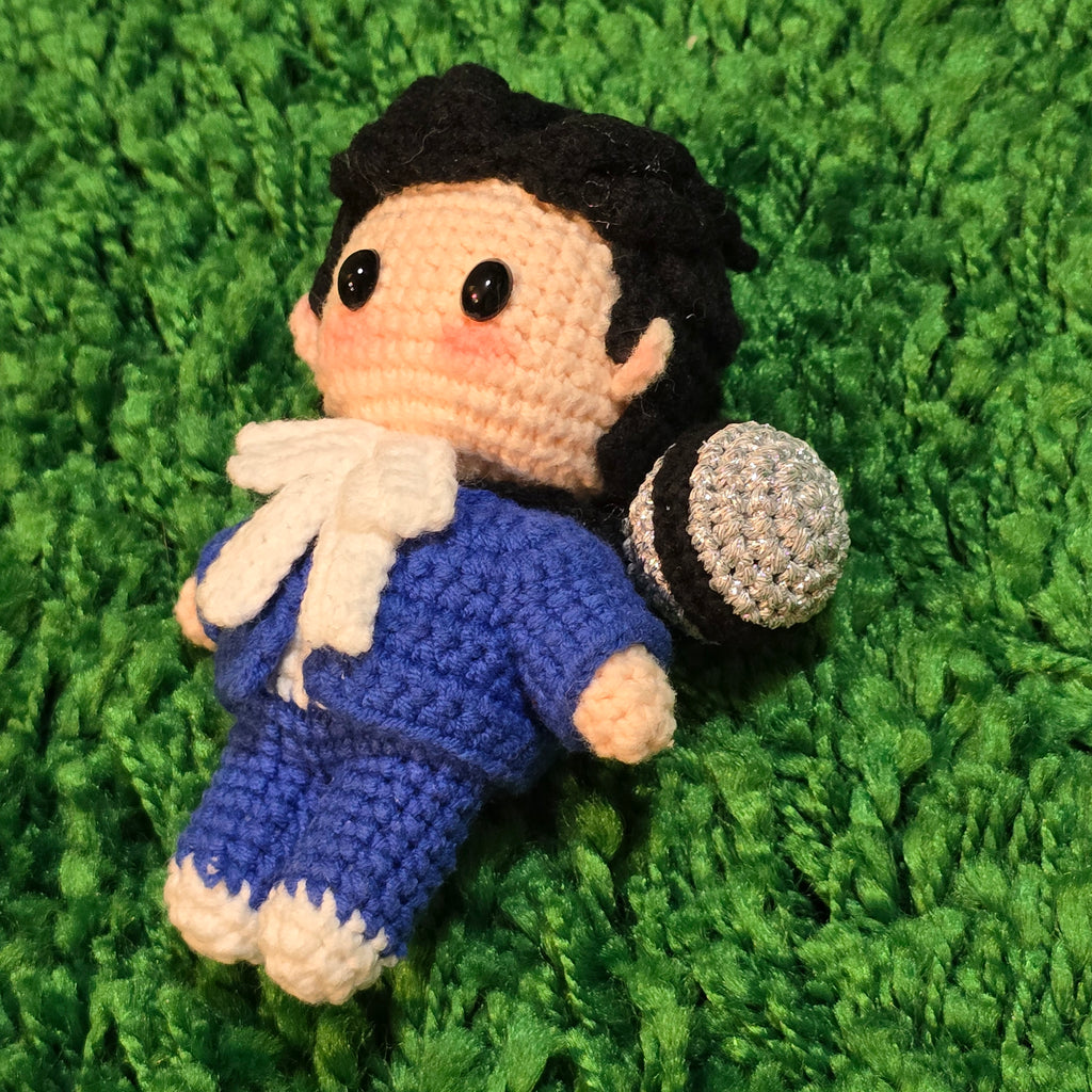 T.O.P BigBang 2013 MAMA Awards K-pop Merchandise Handmade Full Body Crochet Doll