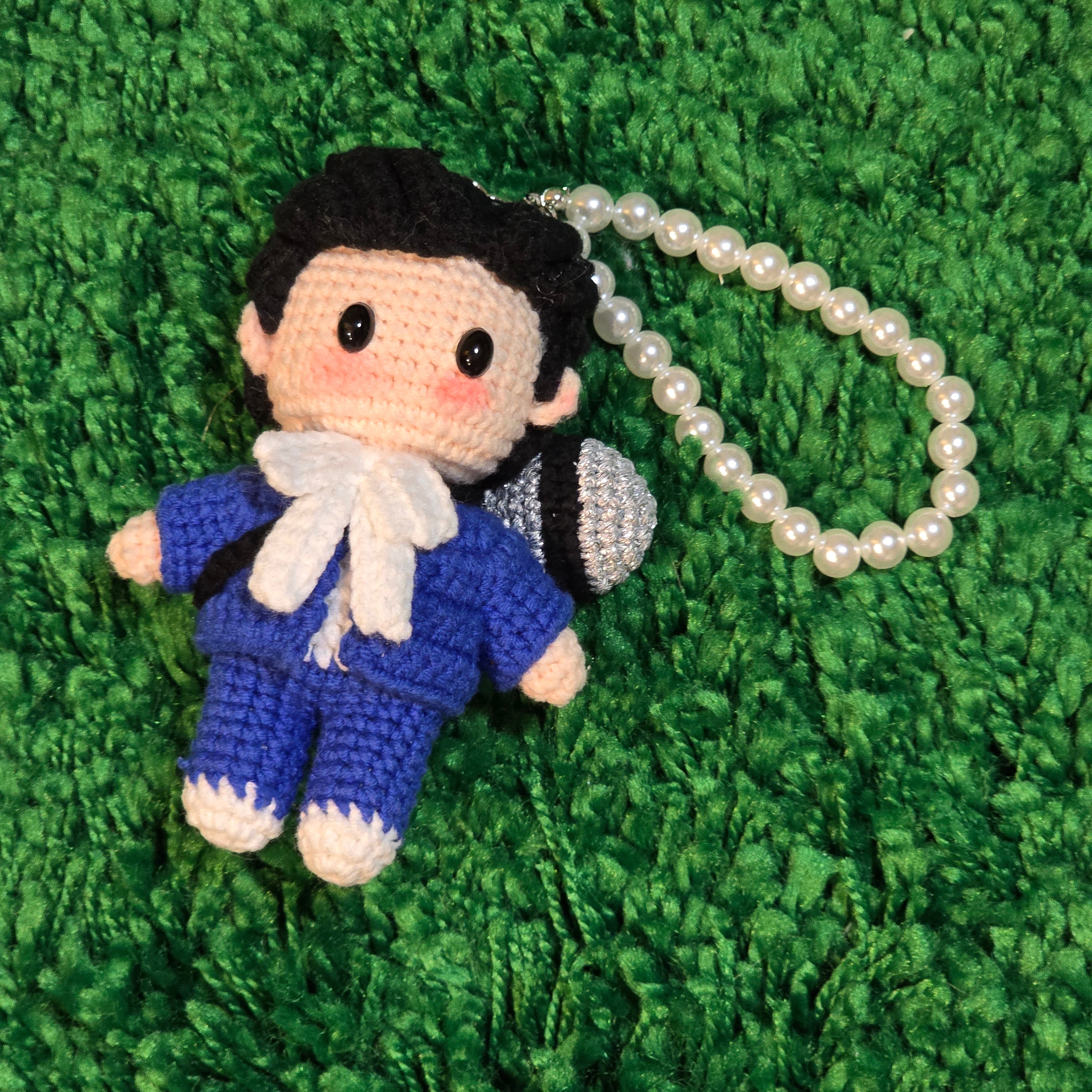T.O.P BigBang 2013 MAMA Awards K-pop Merchandise Handmade Full Body Crochet Doll