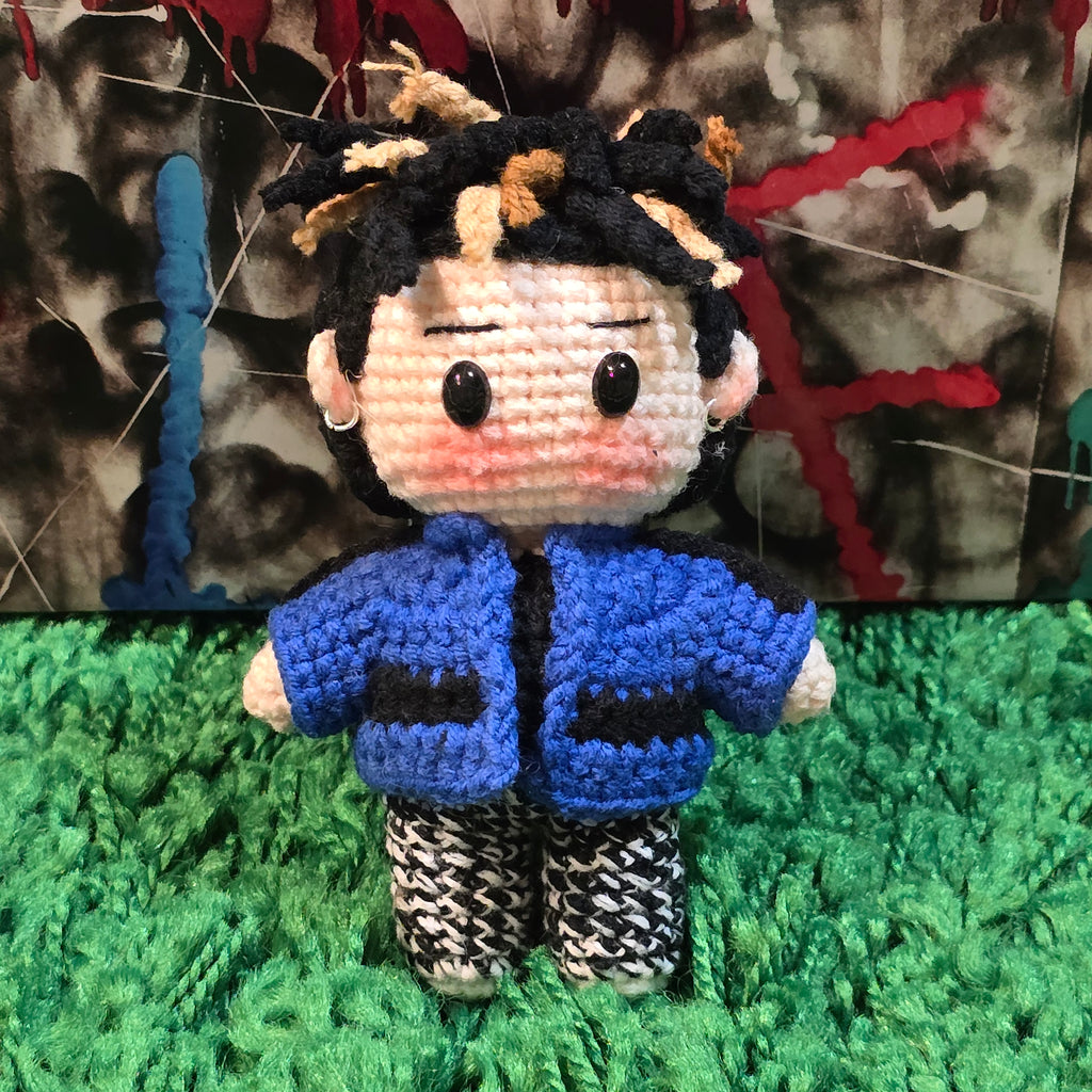 Taeyang BigBang "FXXK IT" SBS Live K-pop Merchandise Handmade Full Body Crochet Doll