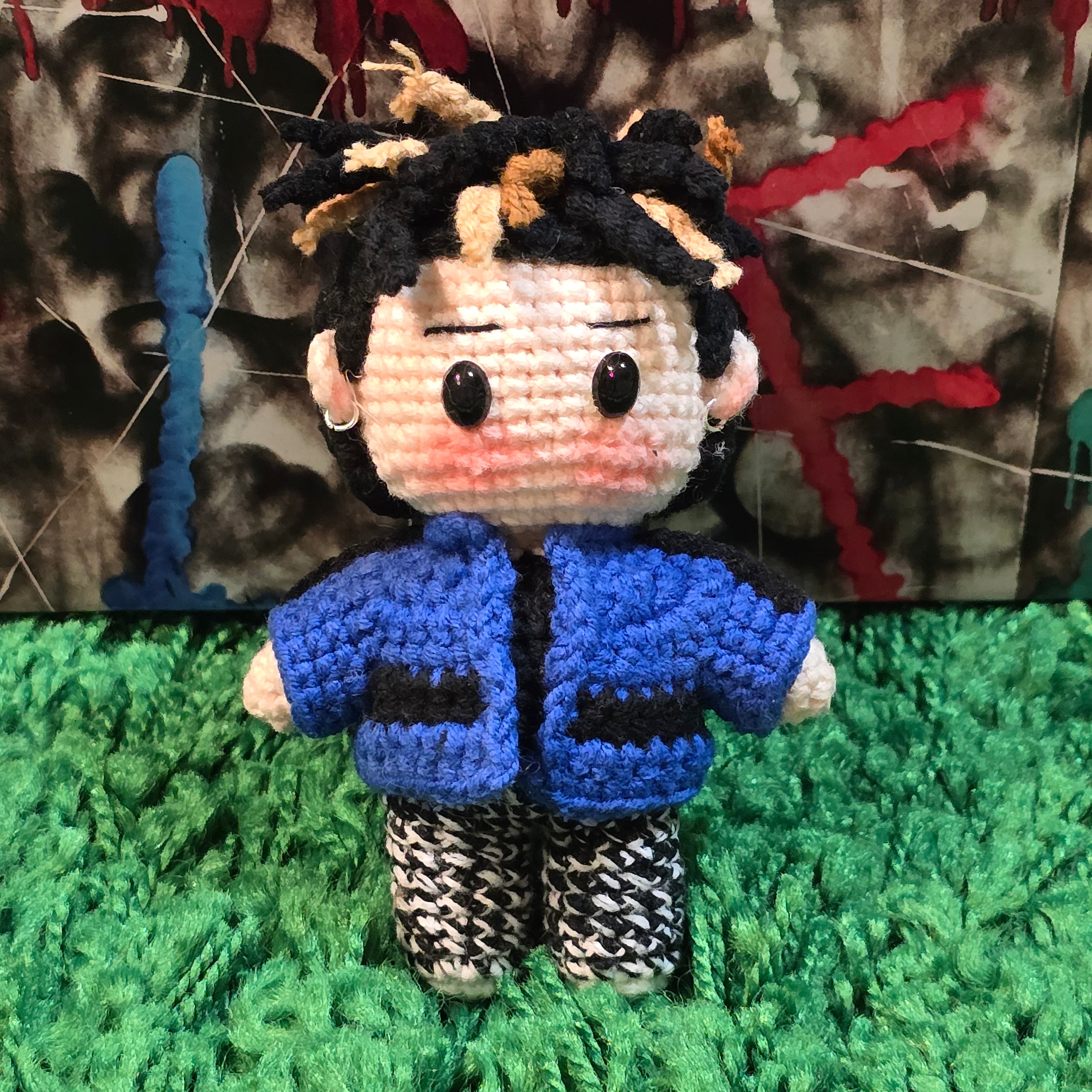 Taeyang BigBang "FXXK IT" SBS Live K-pop Merchandise Handmade Full Body Crochet Doll