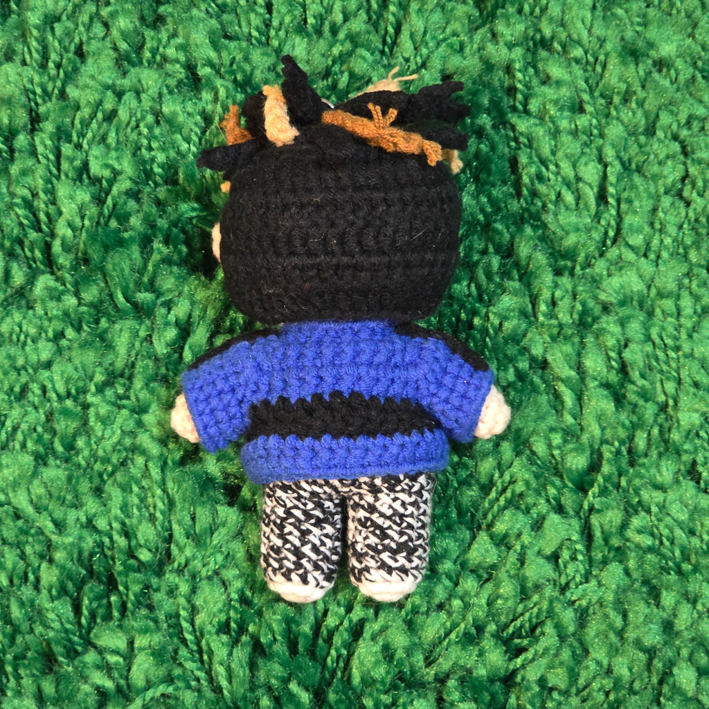 Taeyang BigBang "FXXK IT" SBS Live K-pop Merchandise Handmade Full Body Crochet Doll