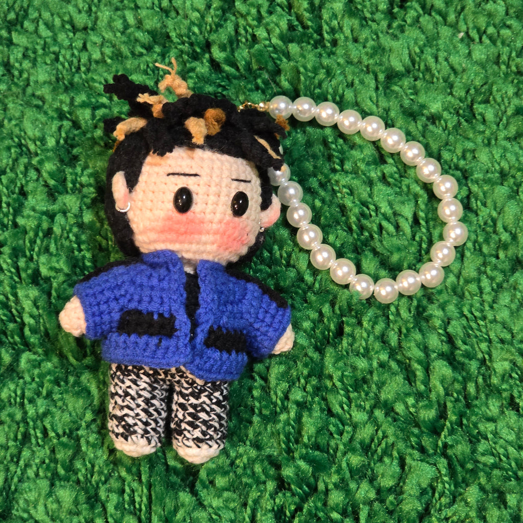 Taeyang BigBang "FXXK IT" SBS Live K-pop Merchandise Handmade Full Body Crochet Doll