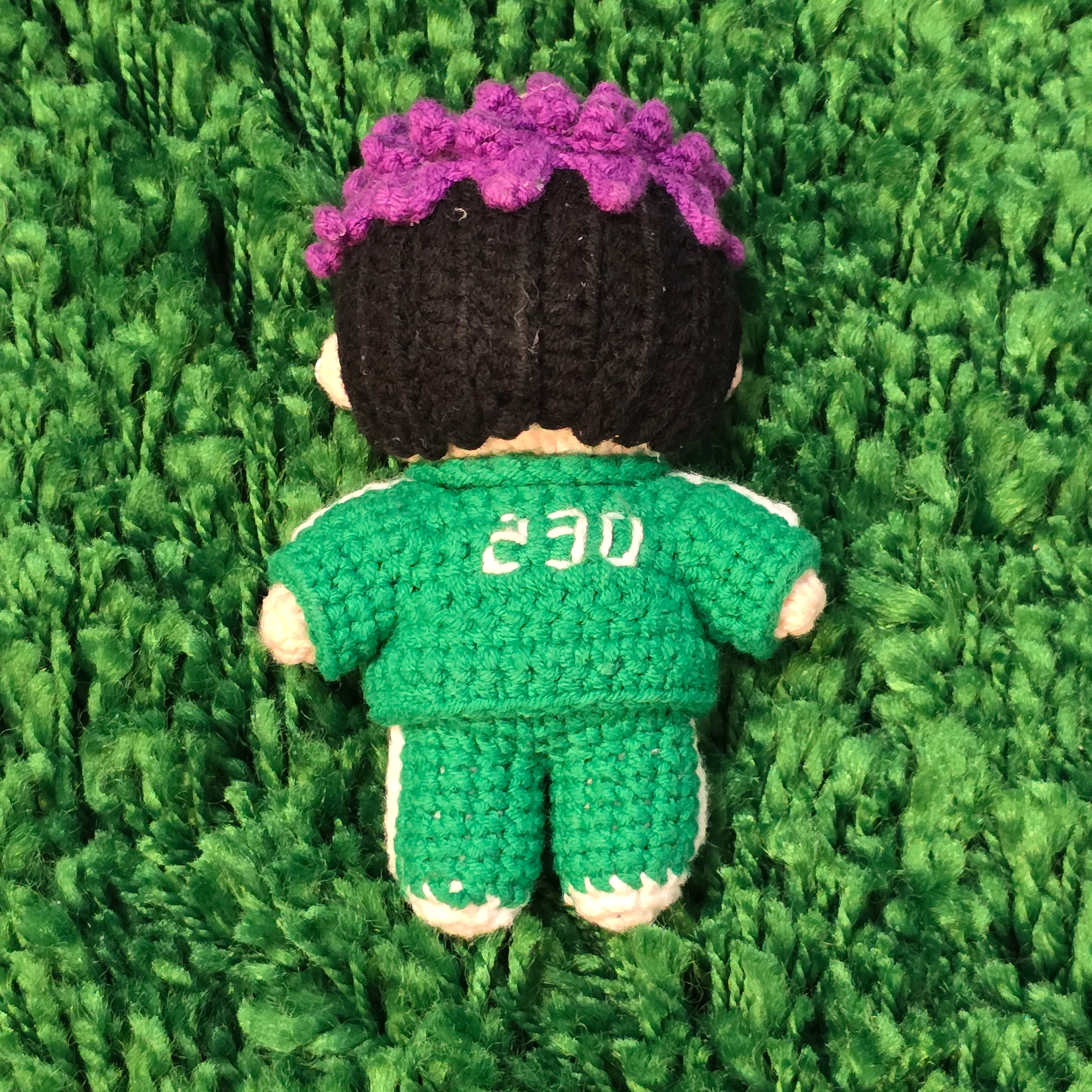 Bigbang T.O.P Thanos Squid Game 2 Inspired Handmade Full Body Crochet