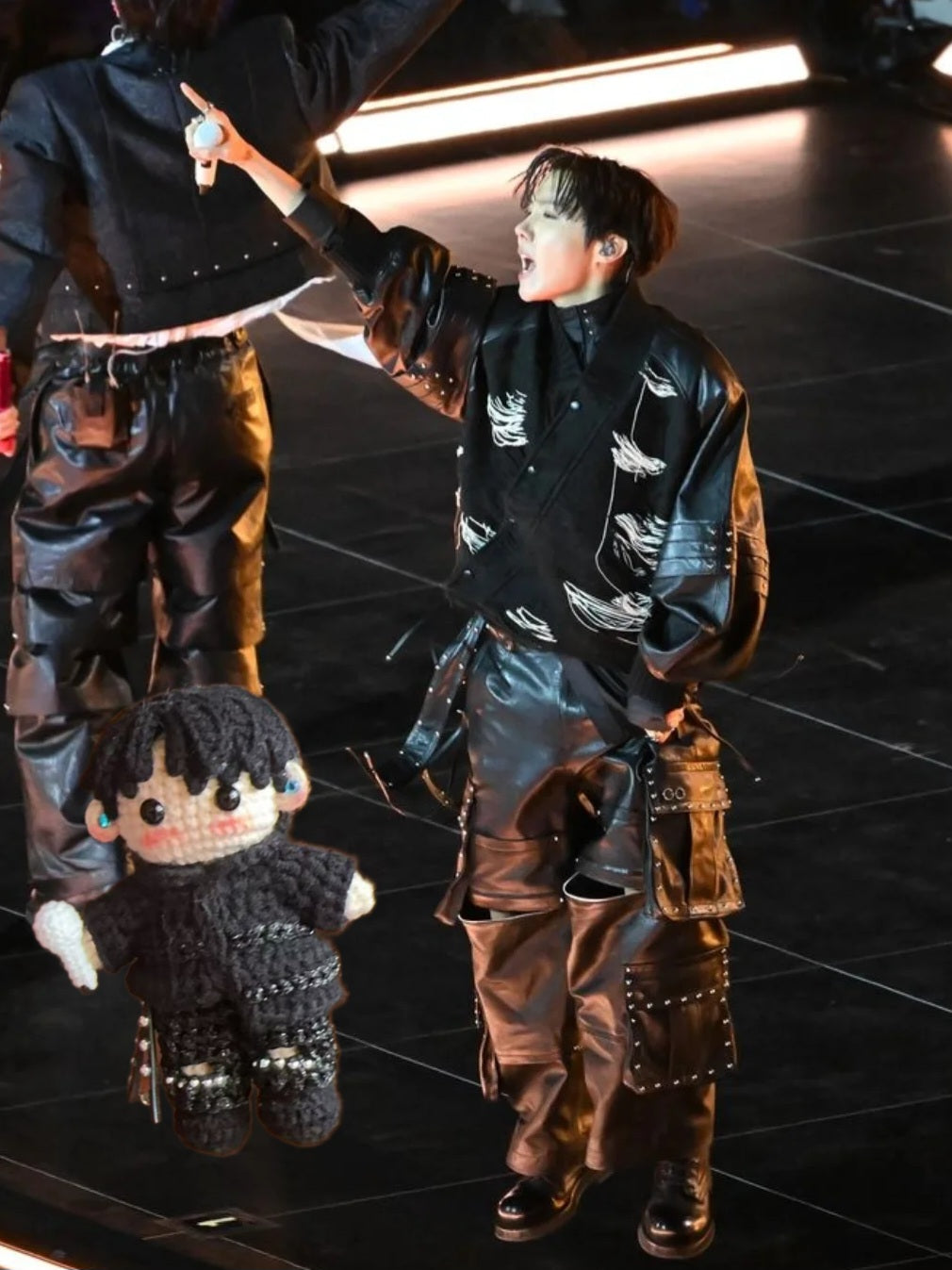 J-Hope BTS "Arirang Live" K-pop Merchandise Handmade Full Body Crochet Doll