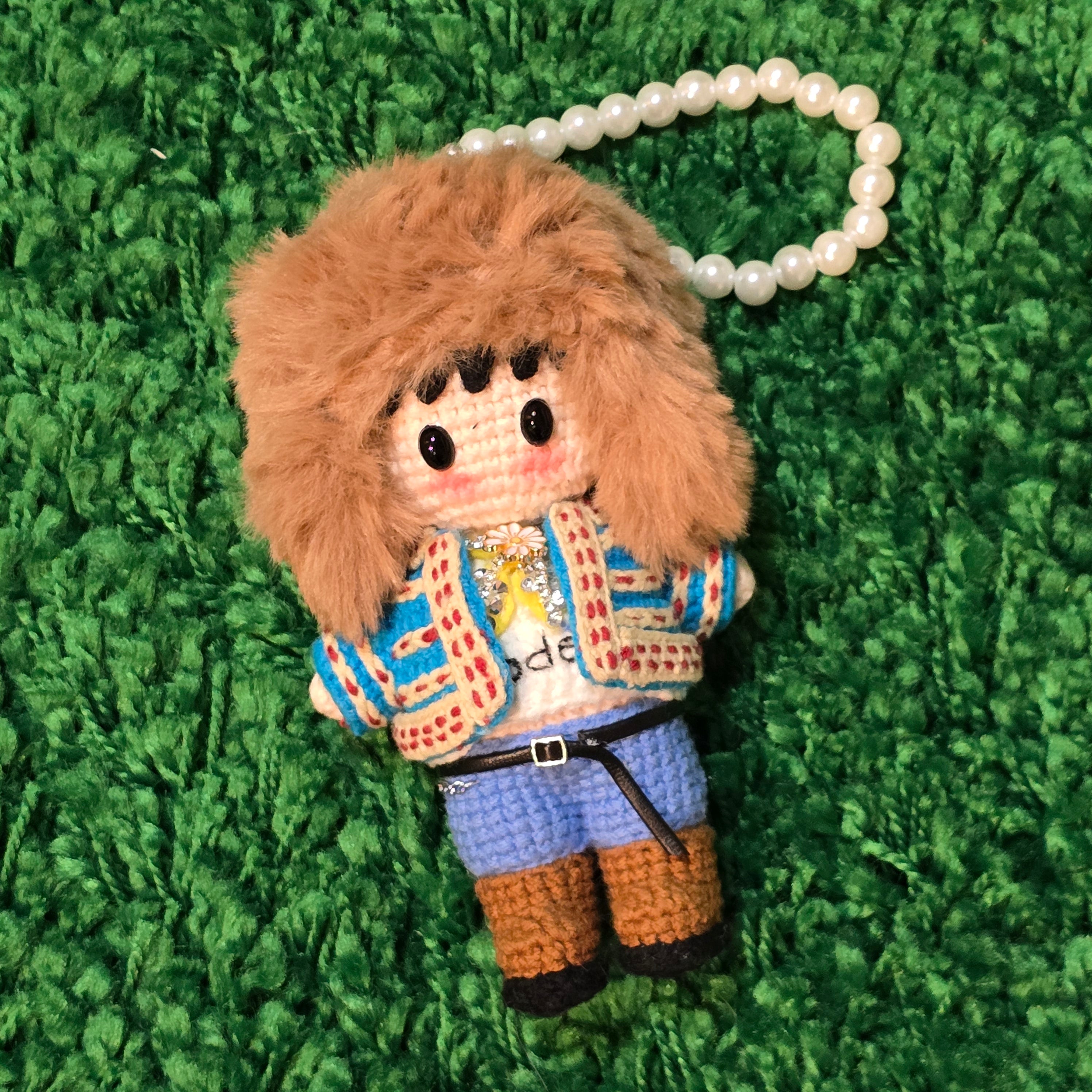 G-Dragon BigBang Coachella"POWER" Performance Handmade Full Body Crochet Doll - BANGchella Edition