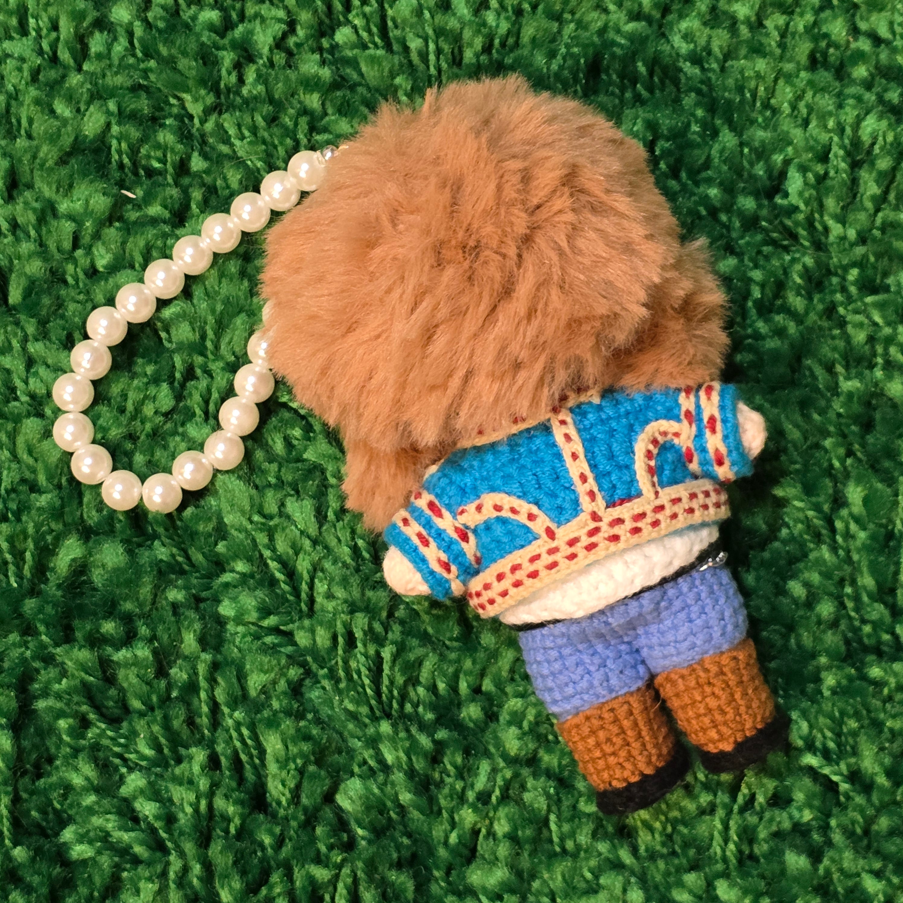 G-Dragon BigBang Coachella"POWER" Performance Handmade Full Body Crochet Doll - BANGchella Edition