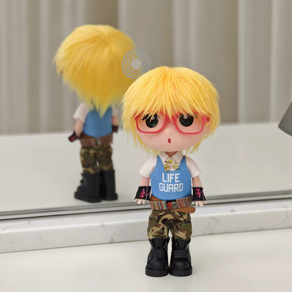 G-Dragon BigBang "BiiG" MV Inspired "LIFE GUARD" Camo K-pop Merchandise Figure & Keychain