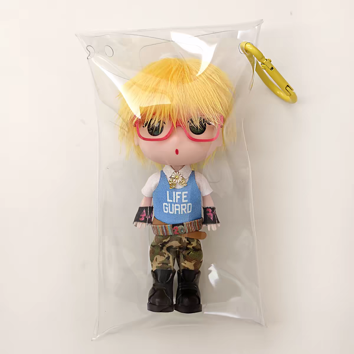 G-Dragon BigBang "BiiG" MV Inspired "LIFE GUARD" Camo K-pop Merchandise Figure & Keychain
