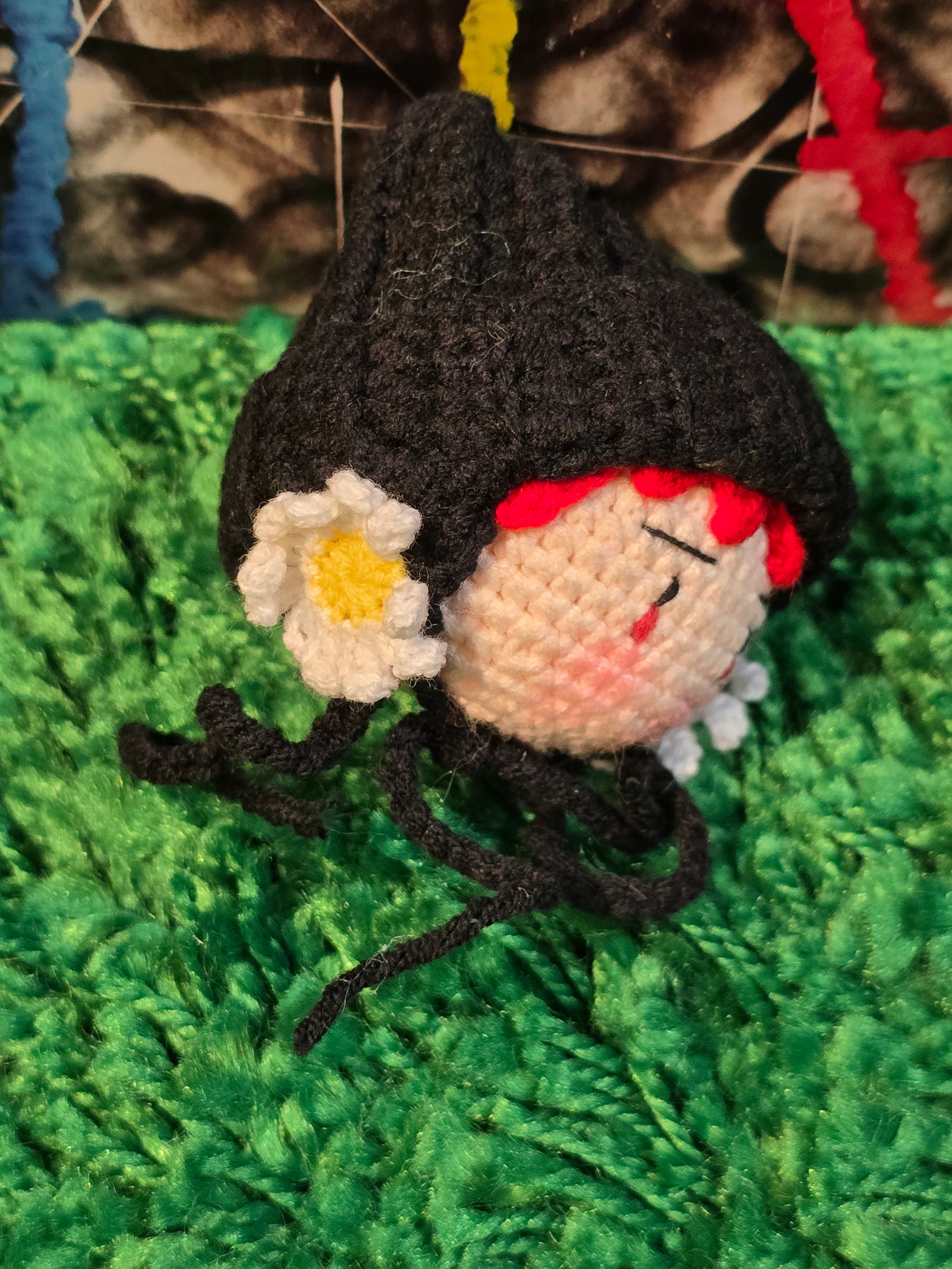 G-Dragon BigBang Black Beanie K-pop Merchandise Handmade Crochet Doll