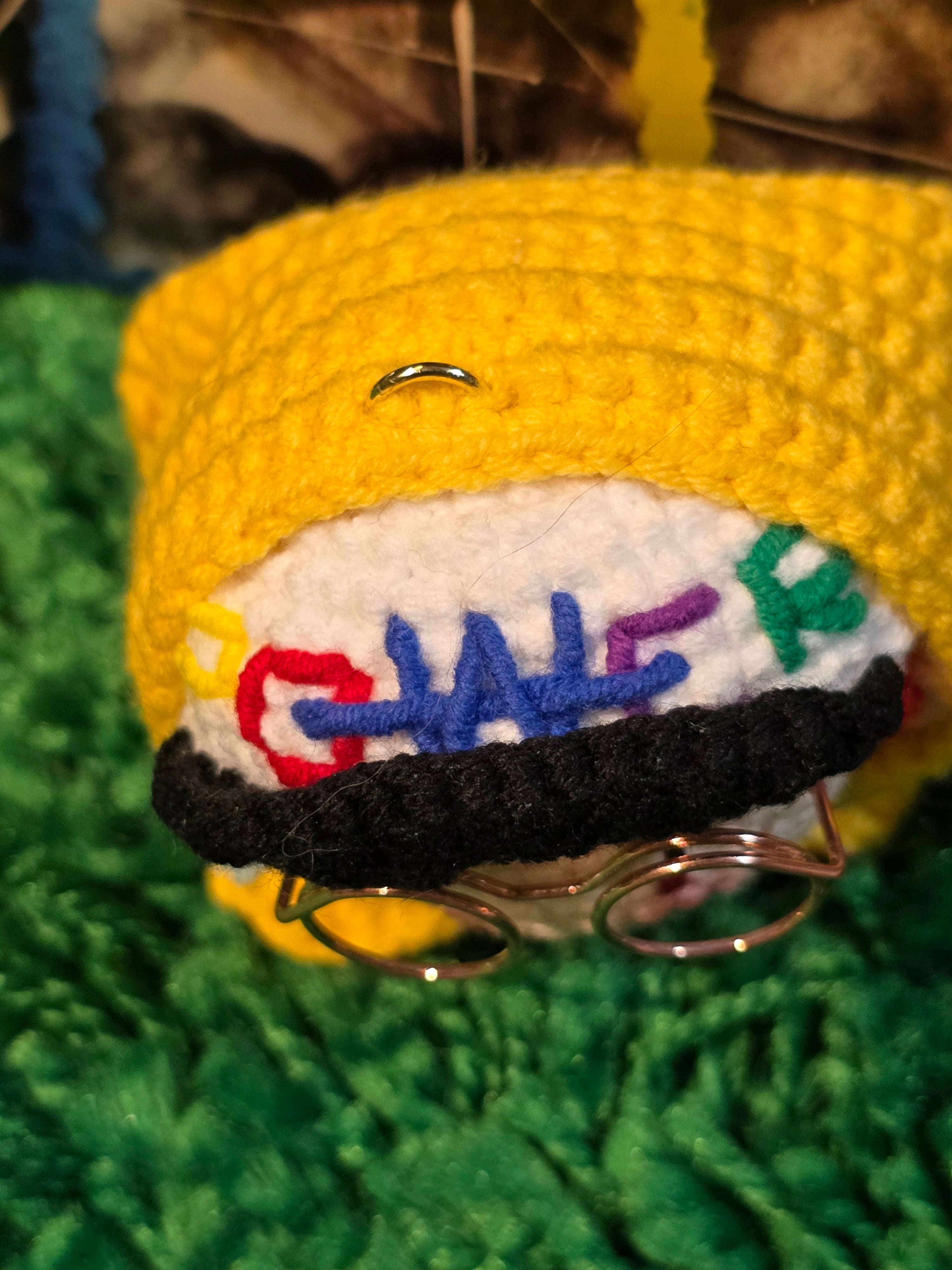 G-Dragon BigBang HK Airport Style K-pop Merchandise Handmade Crochet Doll