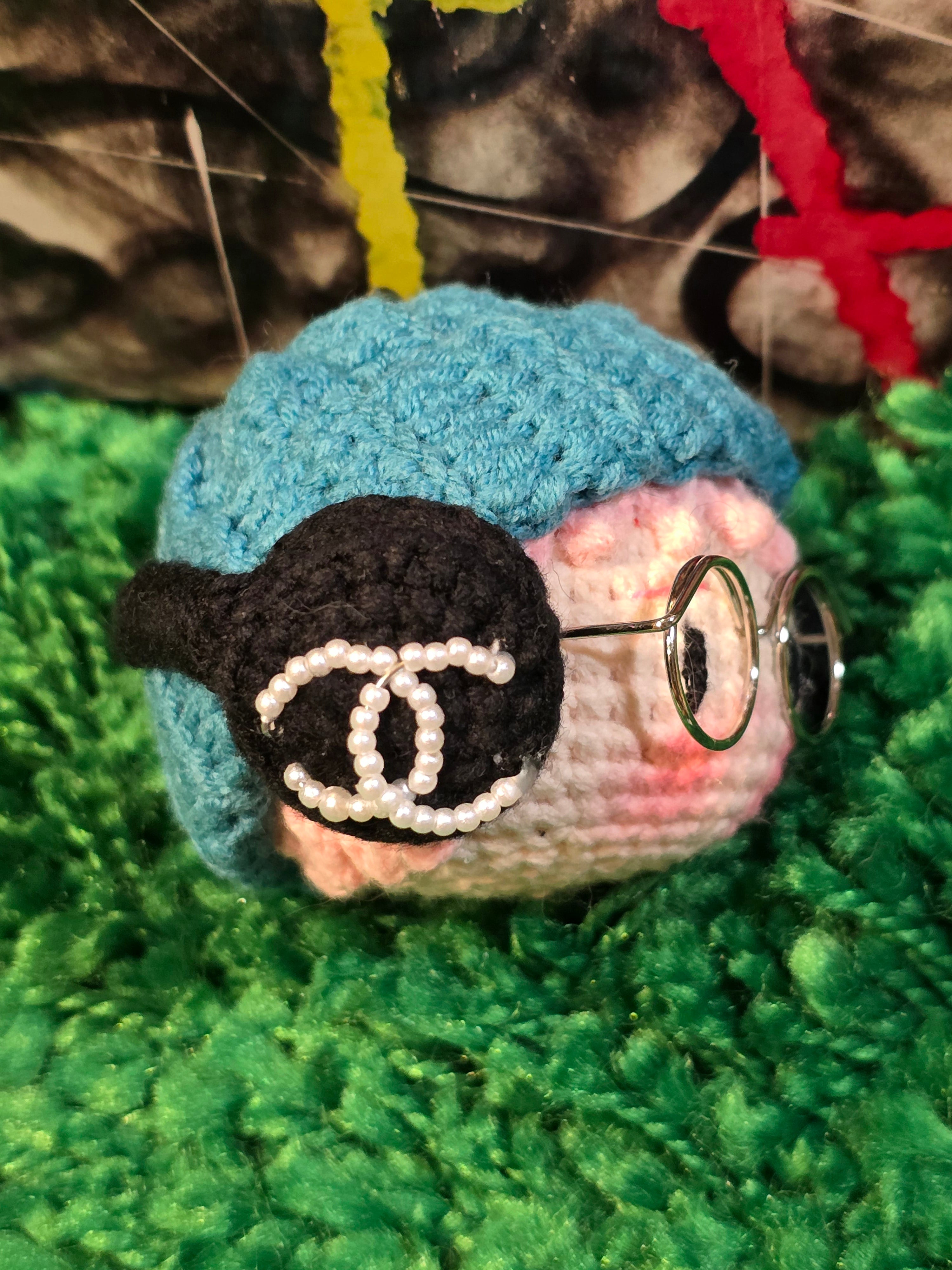 G-Dragon BigBang Big Earmuffs K-pop Merchandise Handmade Crochet Doll