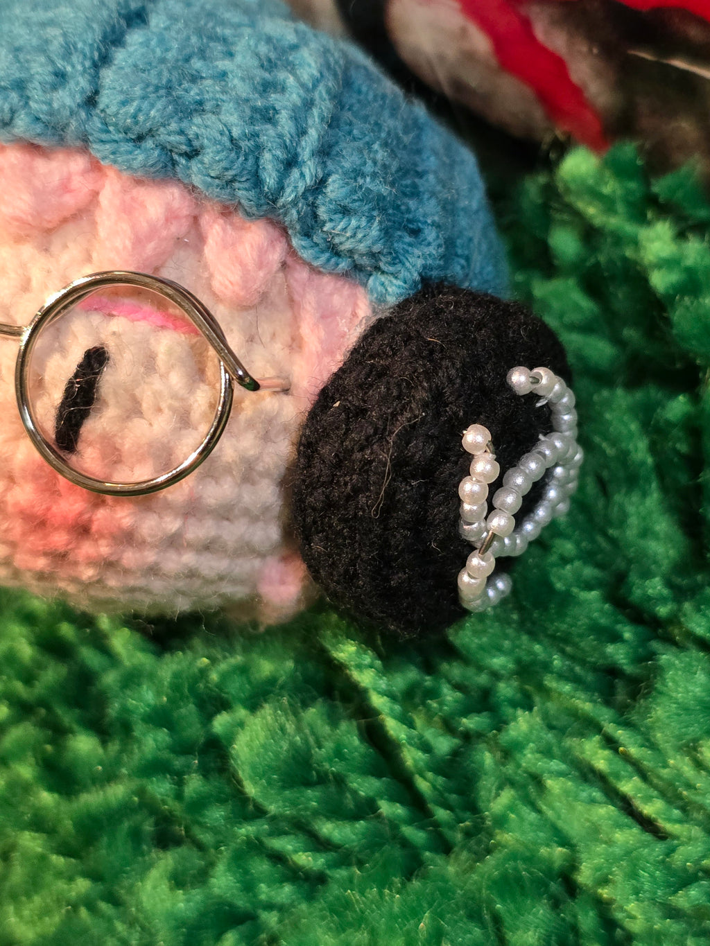 G-Dragon BigBang Big Earmuffs K-pop Merchandise Handmade Crochet Doll