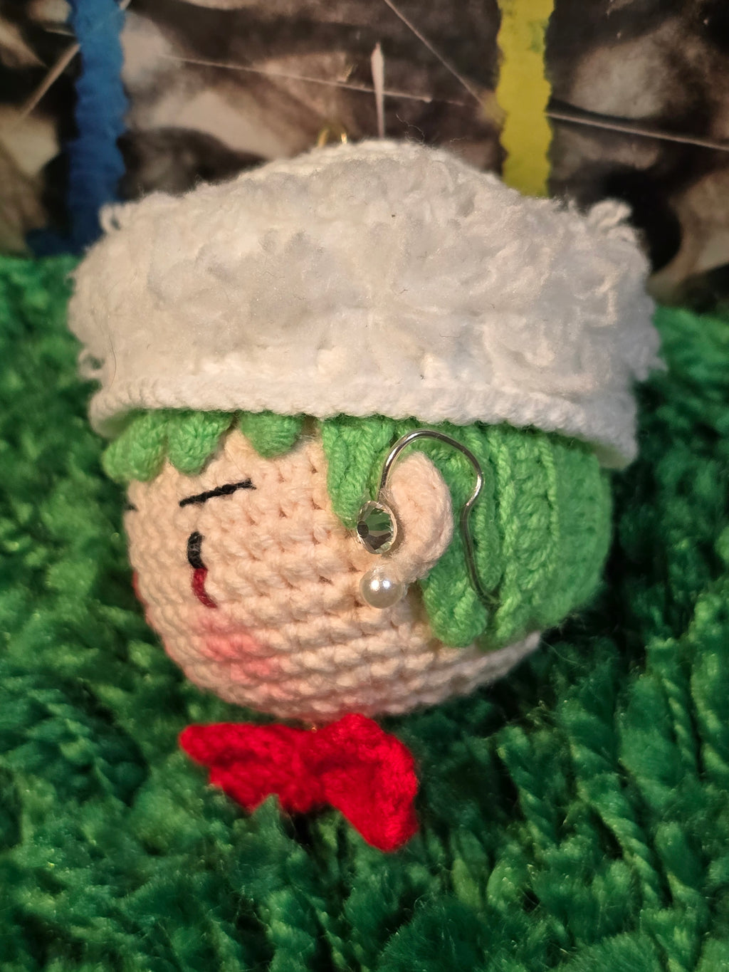 G-Dragon BigBang Gala Paris K-pop Merchandise Handmade Crochet Doll