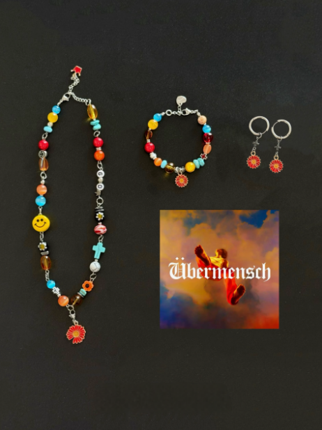 BIGBANG G-Dragon New Album Übermensch Theme Necklace/Bracelet/Earrings