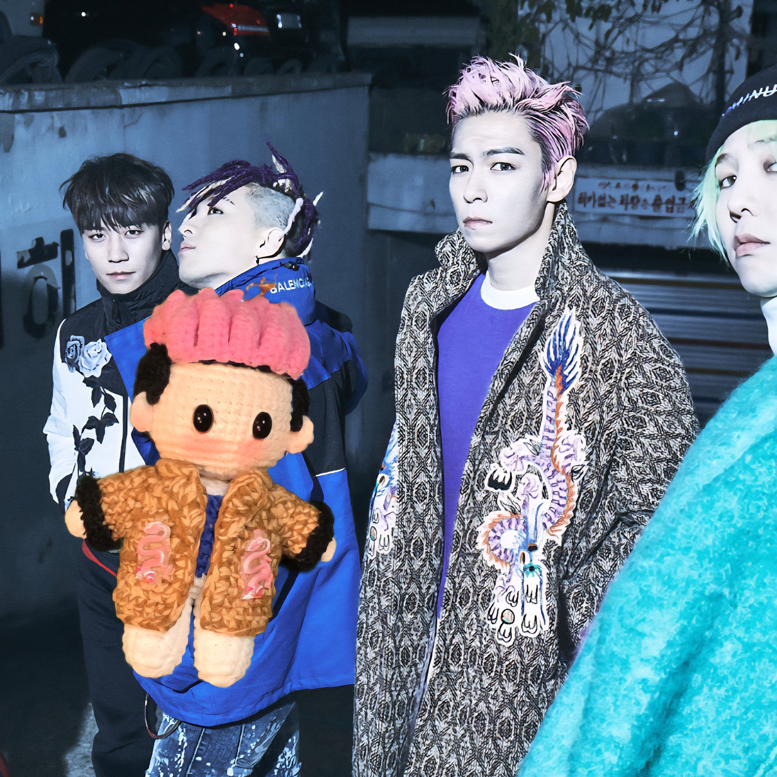 BIGBANG T.O.P FXXK IT MV Inspired Handmade Full Body Crochet