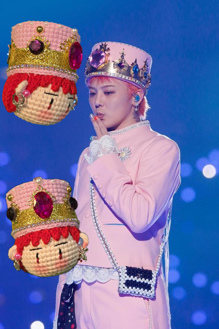 BigBang G-Dragon Inspired MAMA Handmade Crochet
