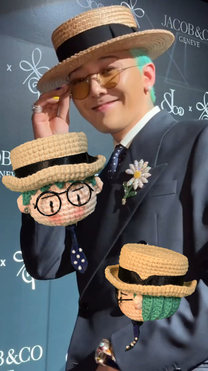 BigBang G-Dragon JACOB&CO Handmade Crochet