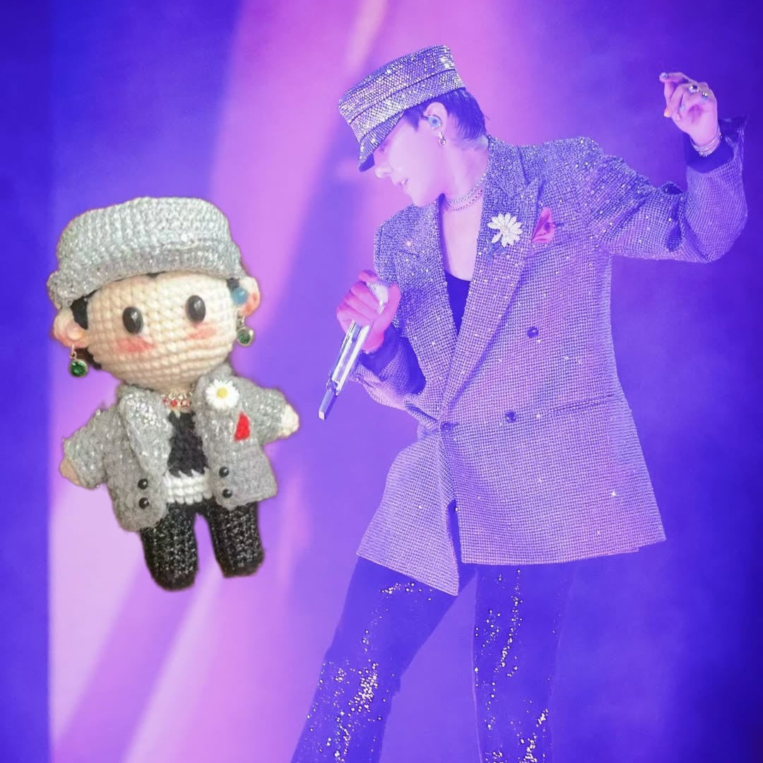 BigBang G-Dragon Taipei Concert Inspired Handmade Full Body Crochet
