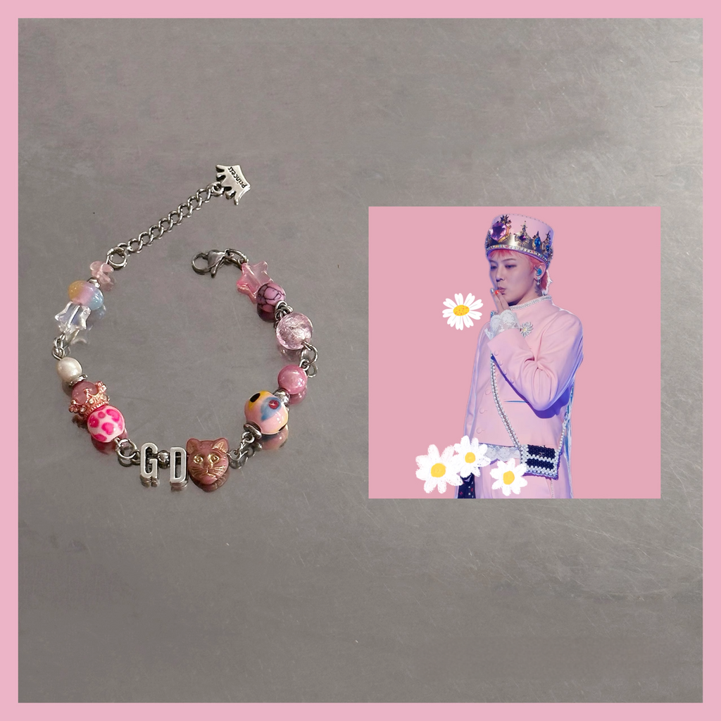 Bigbang G-Dragon MAMA DIY Titanium Steel Bracelet