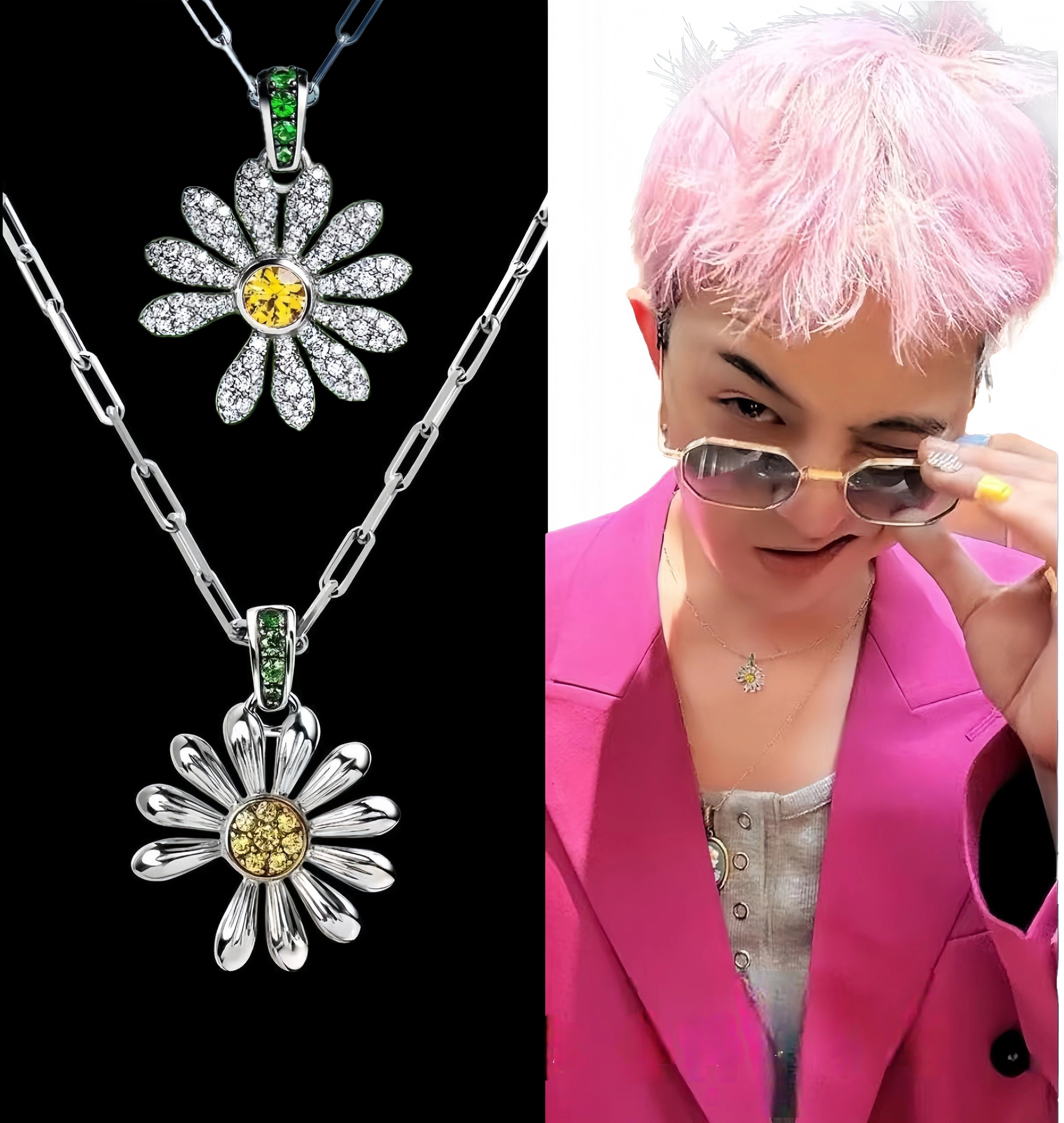 Small Daisy Necklace